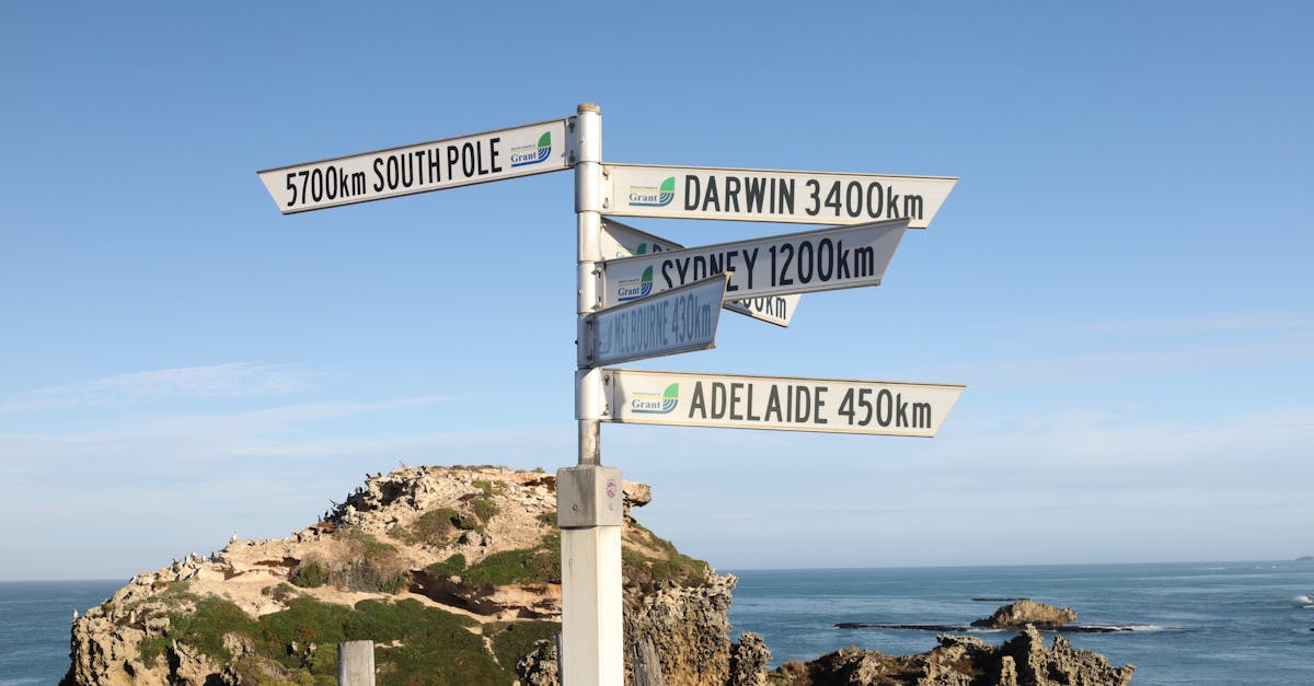 street signs adelaide